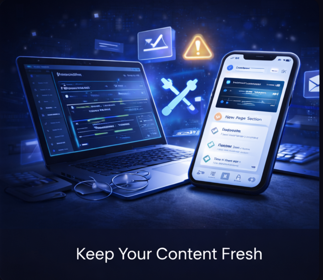Content updates visuals